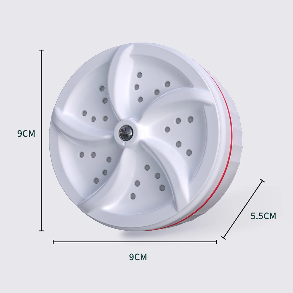 غسالة توربو محمولة بالموجات فوق الصوتية تزيل الأوساخ تنظيف غسالة الدورية بالموجات فوق الصوتية توربو غسالة للسفر المنزلي