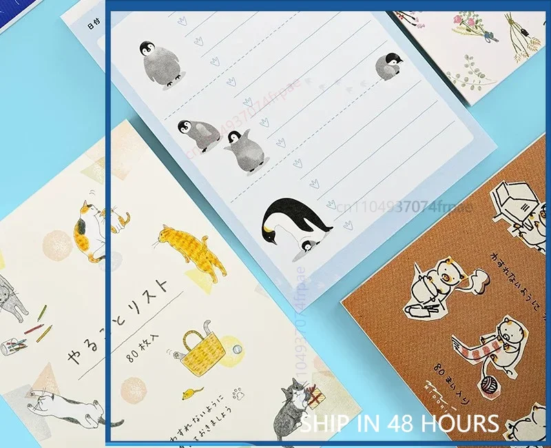 For Midori Daily To Do List Notepad Task Planning Memo Notebook Work Organizer Checklist Student Office Stationery(3PCS)