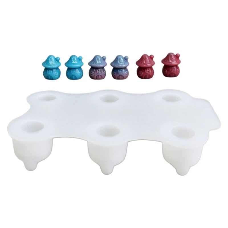 

Artistic Mushroom Shaped Silicone Jewelry Mould For Handcrafted Accessories D0UB