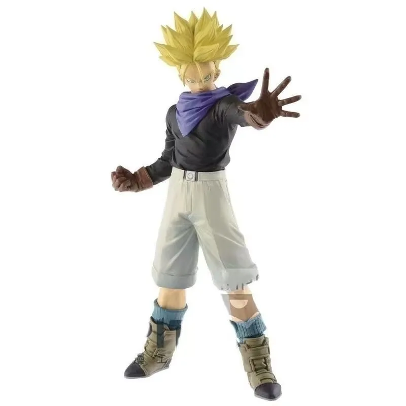 Dragon Ball Ultimate Warrior Trunks Super Saiyan Standing Animation Peripheral Figure Model Ornament Holiday Gift Wholesale