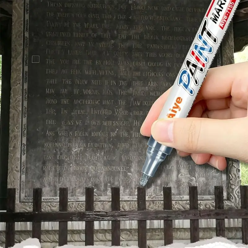 Tombstone Repair Pen Design For Repairing Weathered Grave Marker Inscriptions Colorful Memorial Stone Repair Marker Pen 