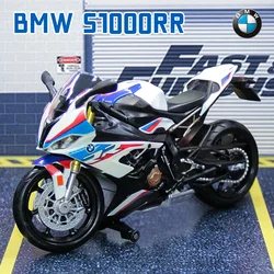 1:12 BMW S1000RR Motorcycle Alloy Car Model Diecast Vehicle Toy Toys Collection Gifts