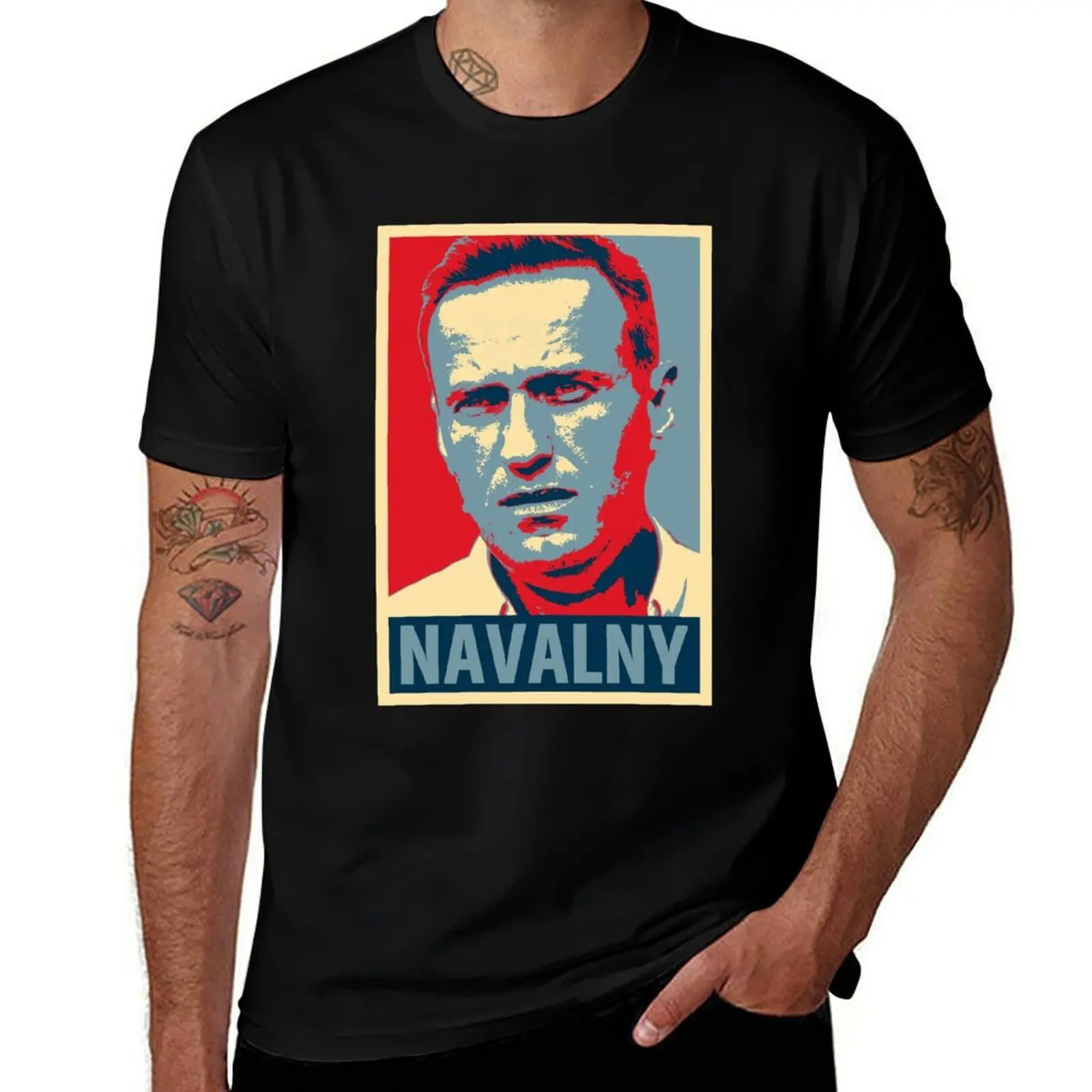 

Alexei Navalny T-Shirt quick drying cute clothes vintage graphic tee cute tops men clothings