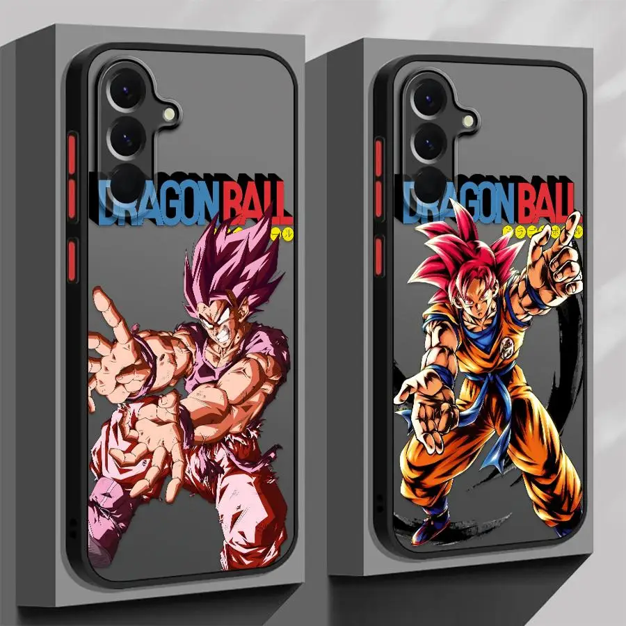 Чехол для телефона Japan Dragon Ball Son Goku для Samsung Galaxy A73 A54 A25 A26 A52 A56 A34 A35 A36 A21s A53 A22 A24