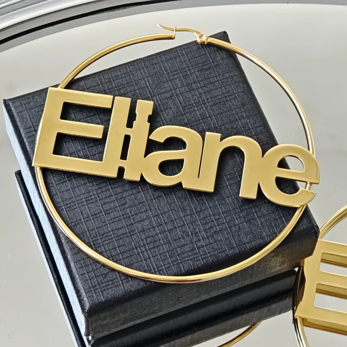 Customized Stainless Steel Earrings Customized Name Earrings Charming Women's Earrings Fashionable Banquet Party Earrings