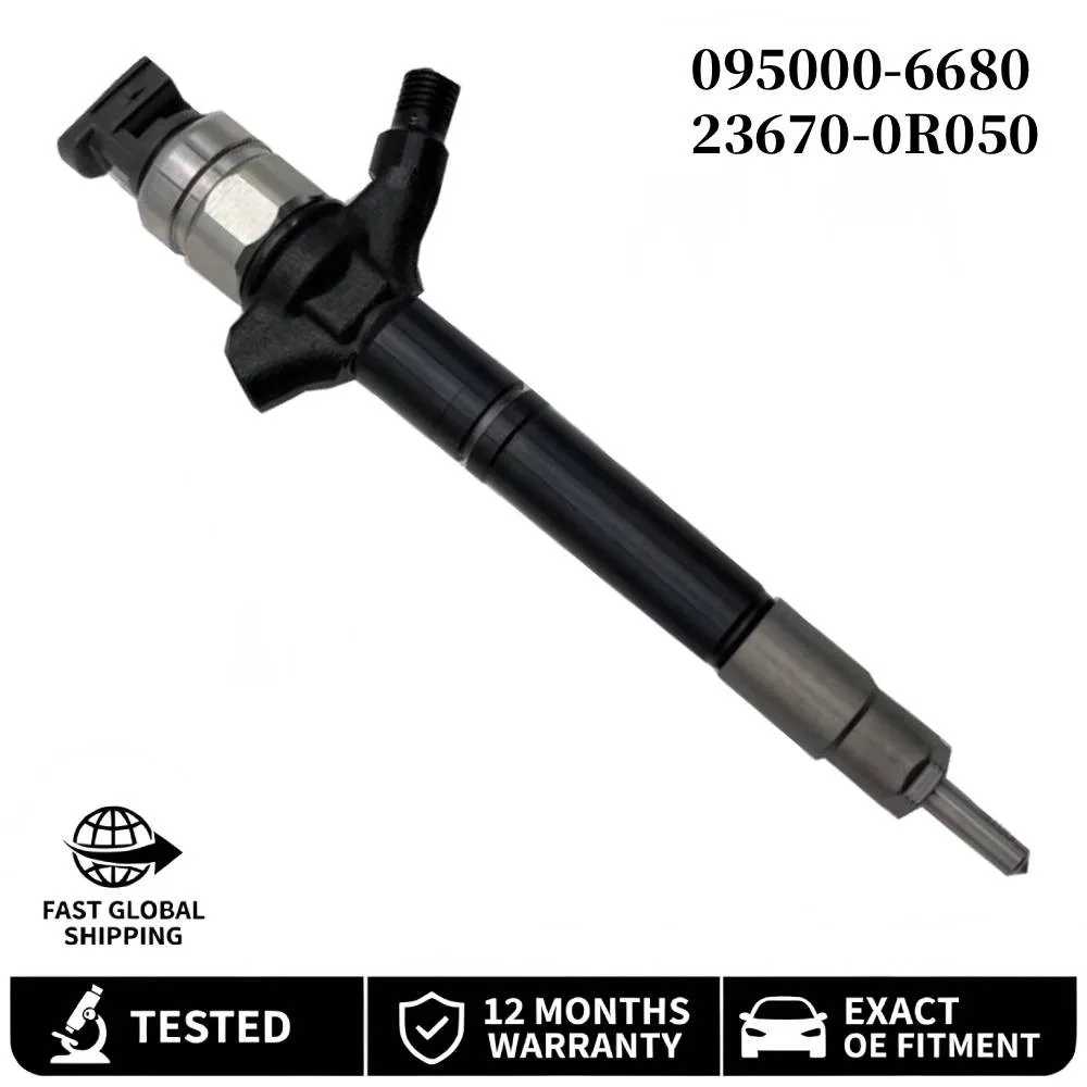 Diesel Fuel Injector 095000-6680 23670-0R050 236700R050 for Toyota RAV4 2.0 D