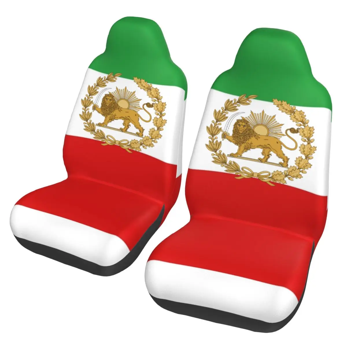 Make Iran Great Again MIGA Universal Car Seat Cover Auto Interior Suitable For All Kinds Models Lion and Sun Auto Seat Cover