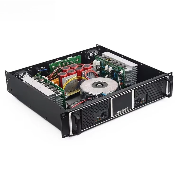 Amplificador de Potencia CS2000 2U 350W*2 para Sonido en Vivo, Centro de Audio Profesional, Serie CS, Módulo de Placa de Potencia para Subwoofer
