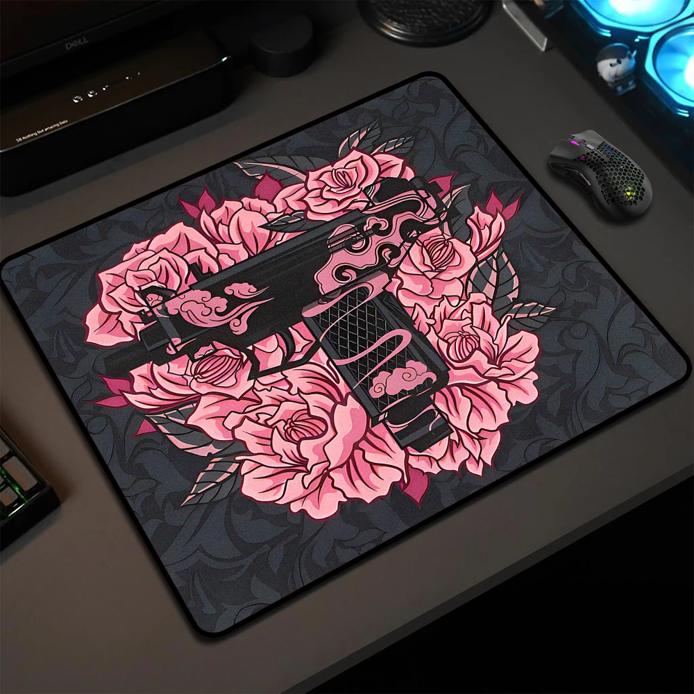 

E-Sports Gaming Mouse Pad Gun Balance Computer Mouse Mat Gamer Professional Premium FPS Mousepad Non-Slip Keyboard Mats Desk Mat