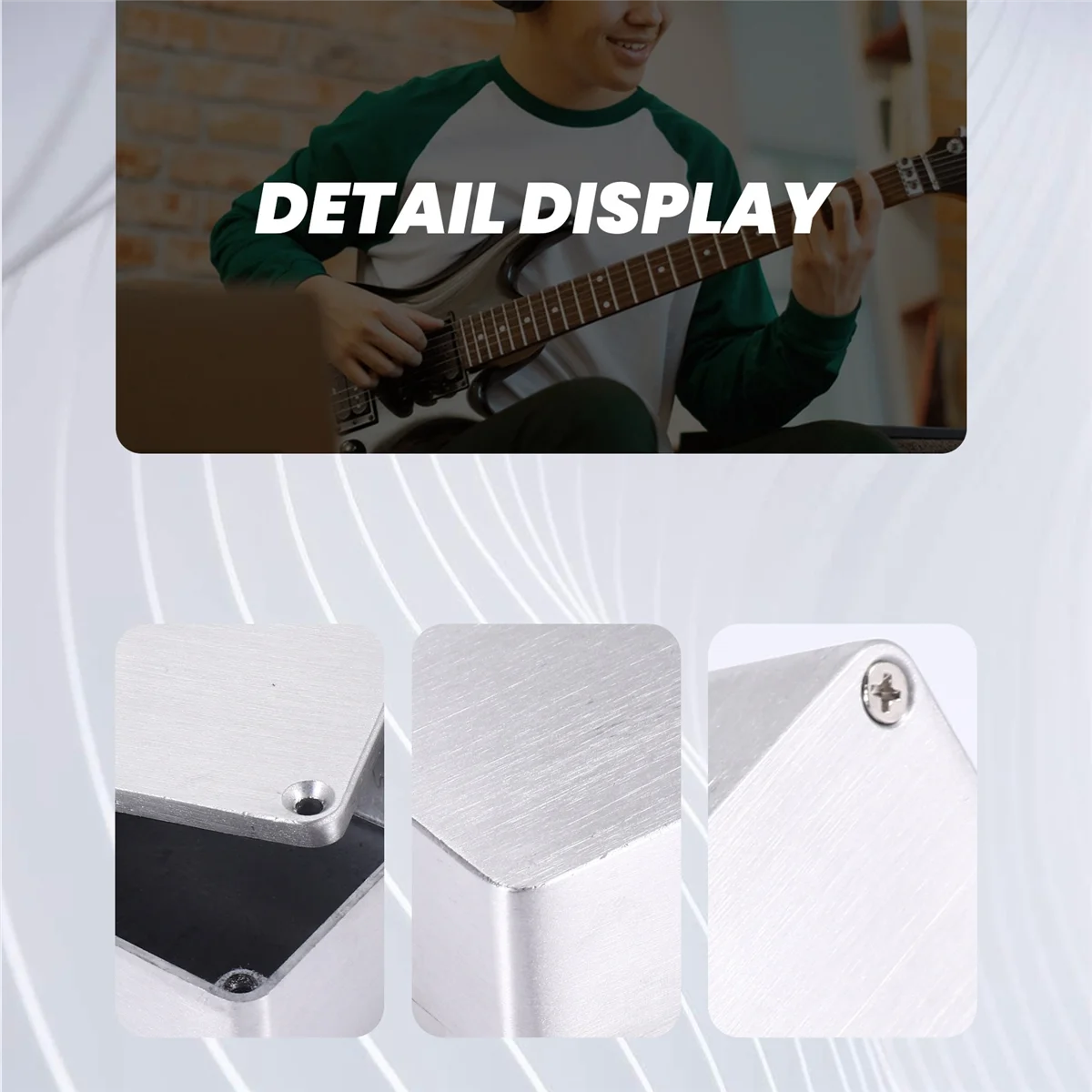 Diecast Aluminium Electronics Project Box Case Enclosure Instrument Waterproof, Standard 1590B 112X60x31mm