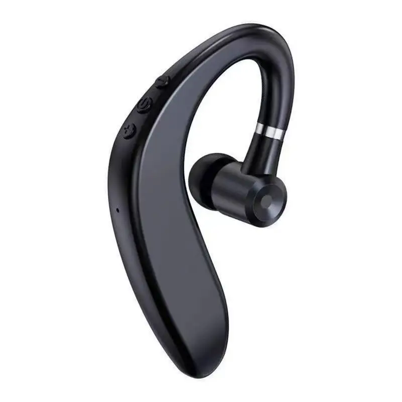 S109 Single Ear Wireless Bluetoothcompatible Over The Ear Cordless Headphones Call Noise Cancelling Sports Headset