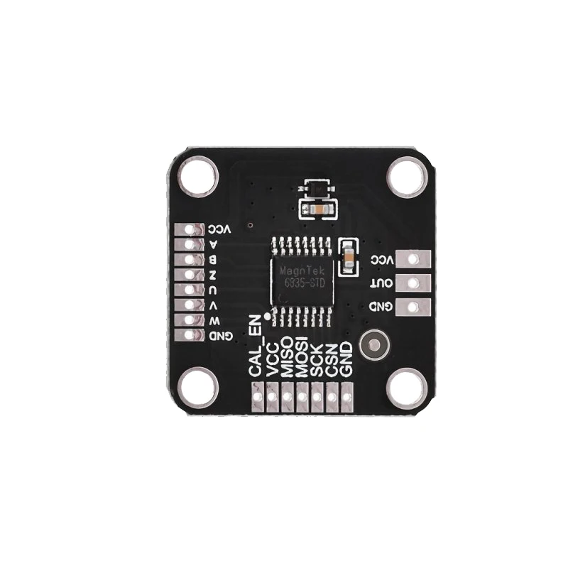 MT6835 Magnetic Rotary Encoder Module SPI Communication AB Phase Output 8192/10000/16384 Resolution With Magnet