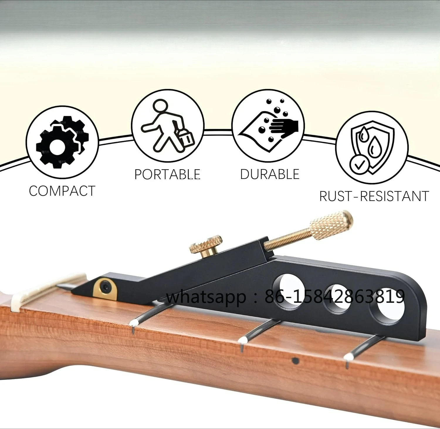 Professional Guitar Nut Scribe Tool Precision Marking for Nut Slots Mark Nut and Saddle Height for Classical Instruments Making