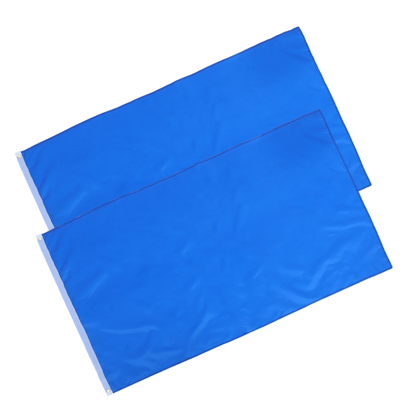 

2 PCS Blank Flag Colored Flags Small Polyester Outdoor Banners Diy Event Grommet