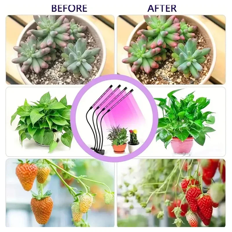 VEHO-LED Grow Lights For Plants,Full Spectrum Plant Growing Lamp For Hydroponics Plants,Multi-Level Dimmable,Support Timing