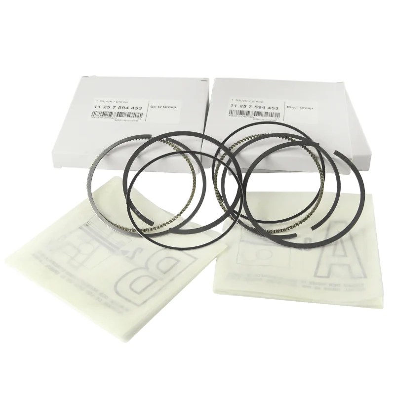 مجموعة حلقات المكبس الجديدة لسيارات BMW F10 F15 F22 F30 F32 E84 OEM: 11257594453   11 25 7 594 453