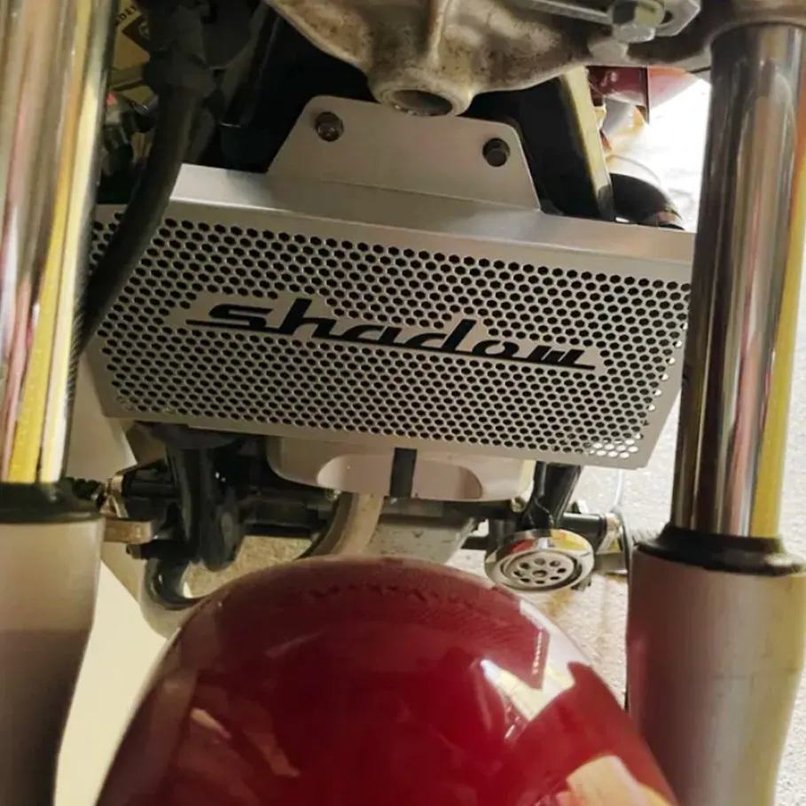 VT125 shadow 1999 - 2005 2006 2007 Motorcycle Accessories For Honda VT 125 Shadow Oil Cooler Guards Cover Protector Protection