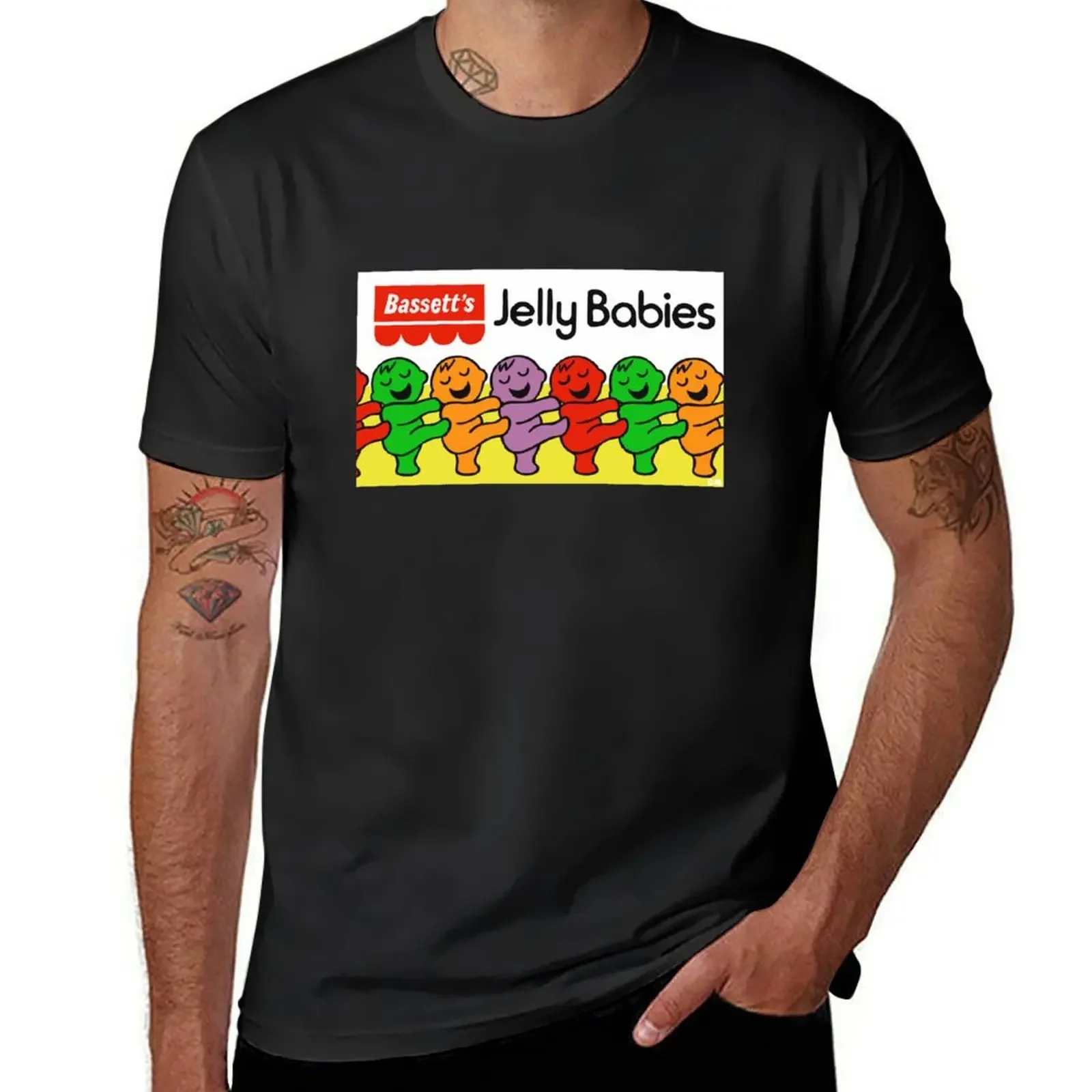 Classic Jelly Babies T-Shirt blanks oversized t shirt anime tshirt sweat mens graphic t-shirts pack