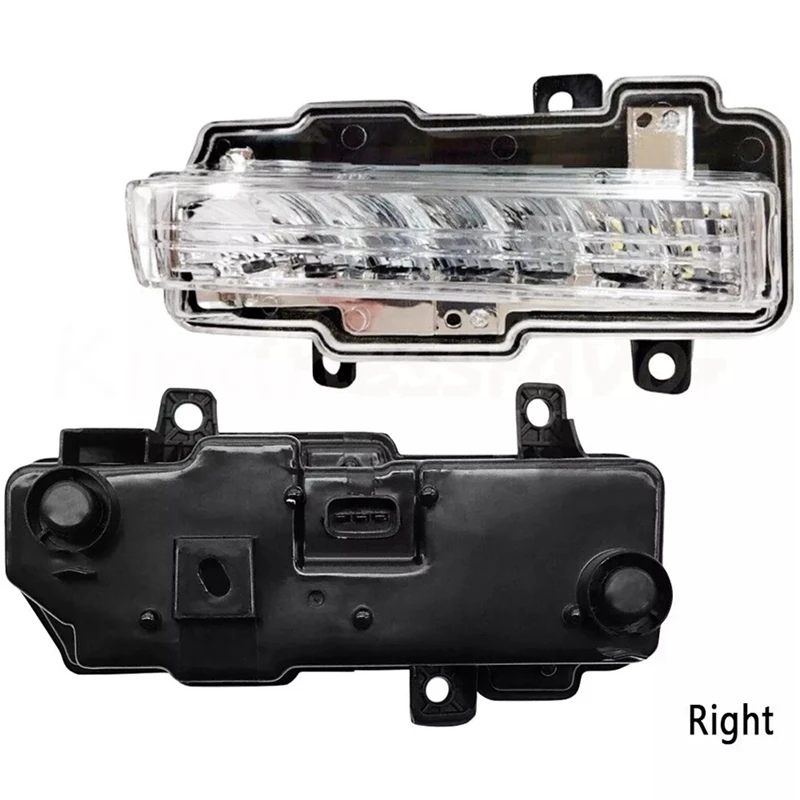 

LED DRL Light For Mitsubishi Pajero Montero IV 2015-2020 Daytime Running Light White Fog Light Headlight