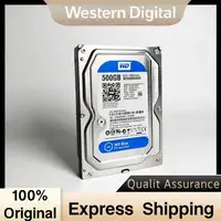 WD Blue 500GB 3.5 Inch SATA Internal Mechanical Hard Disk Desktop PC Surveillance DVR NAS Server HDD