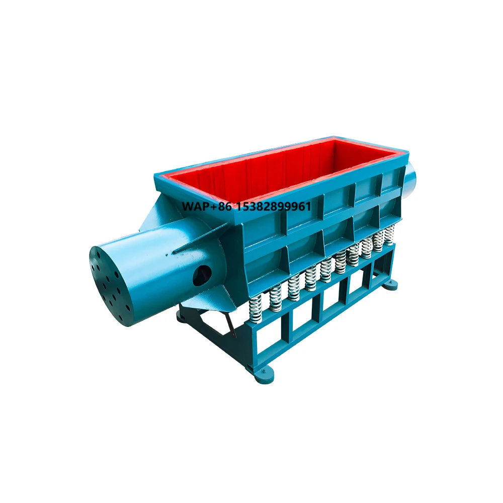 Large Volume Metal Surface Debrring Finishing Linear Type Vibratory Tub Tumbling Polishing Machine