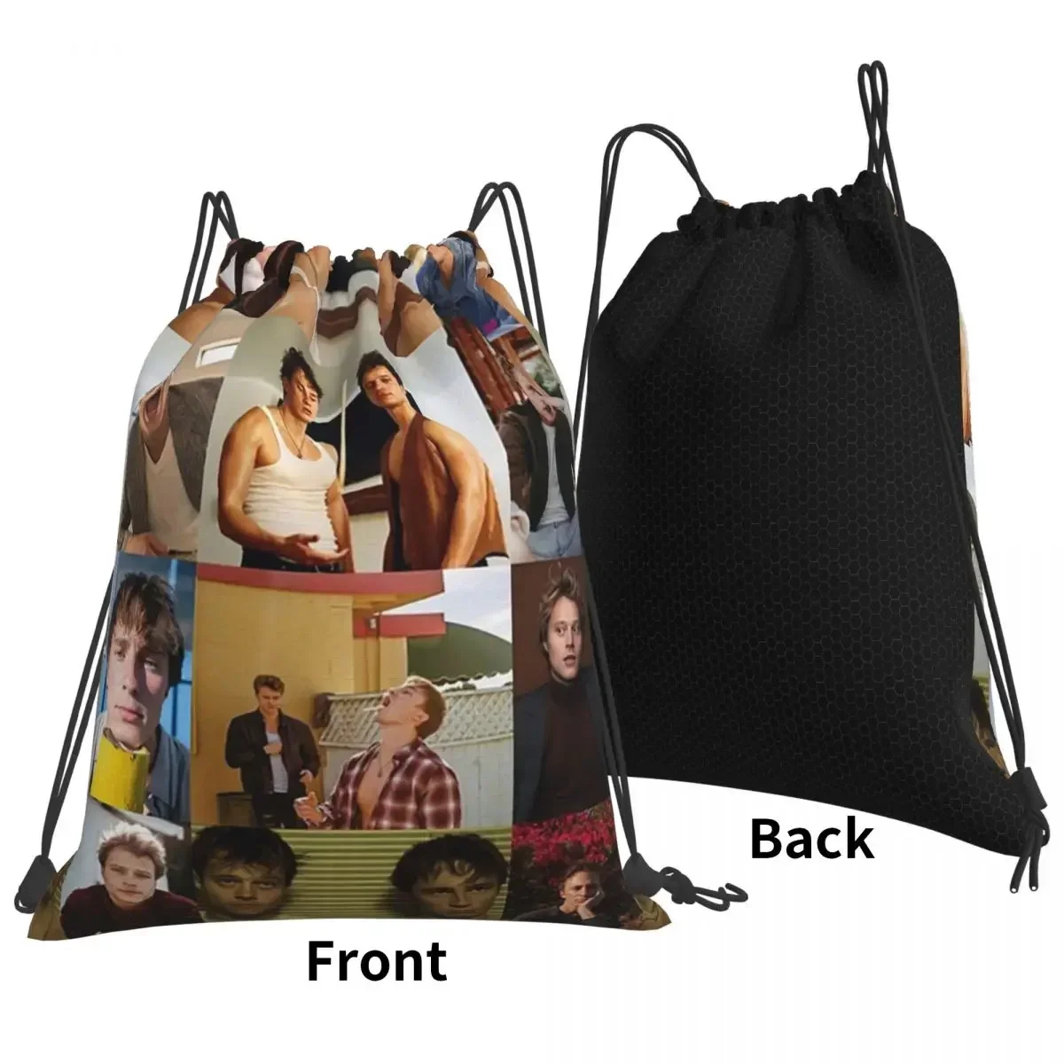JJ Maybank - Rudy Pankow Backpacks Portable Drawstring Bags Drawstring Bundle Pocket Sports Bag Book Bags For Travel School