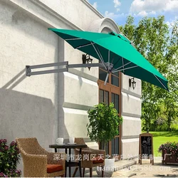 Sombrilla extensible de pared para balcones y terrazas – Toldo para mascotas