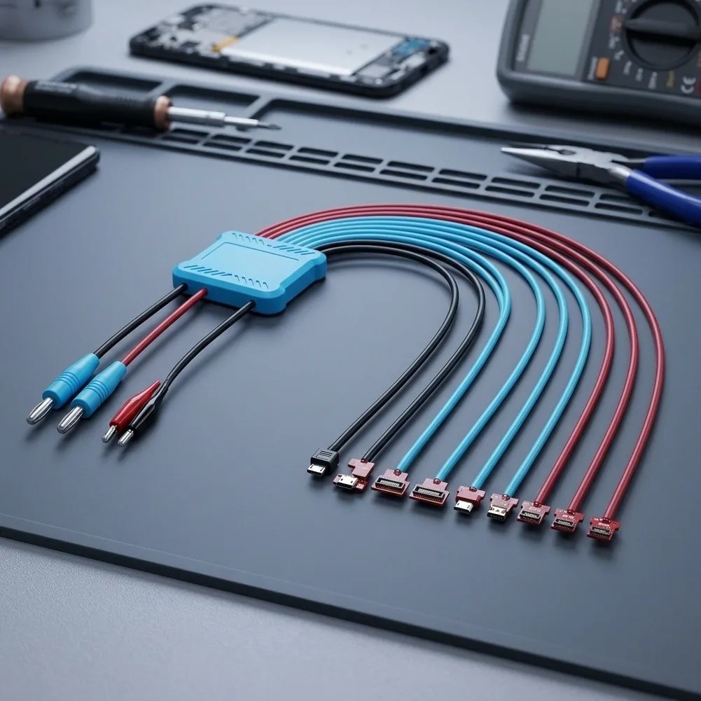 For iPhone for Power On Cable for Mobile Repair Technicians Compatible with For iPhone 6 through For Pro For Max Models