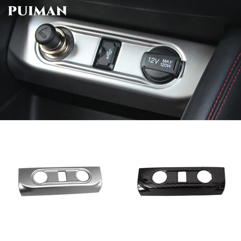

Car Dashboard Charger Lighter Plug Adapter Cover Decoration Interior Center Console Accessories Parts For Changan CS55 2017-2020