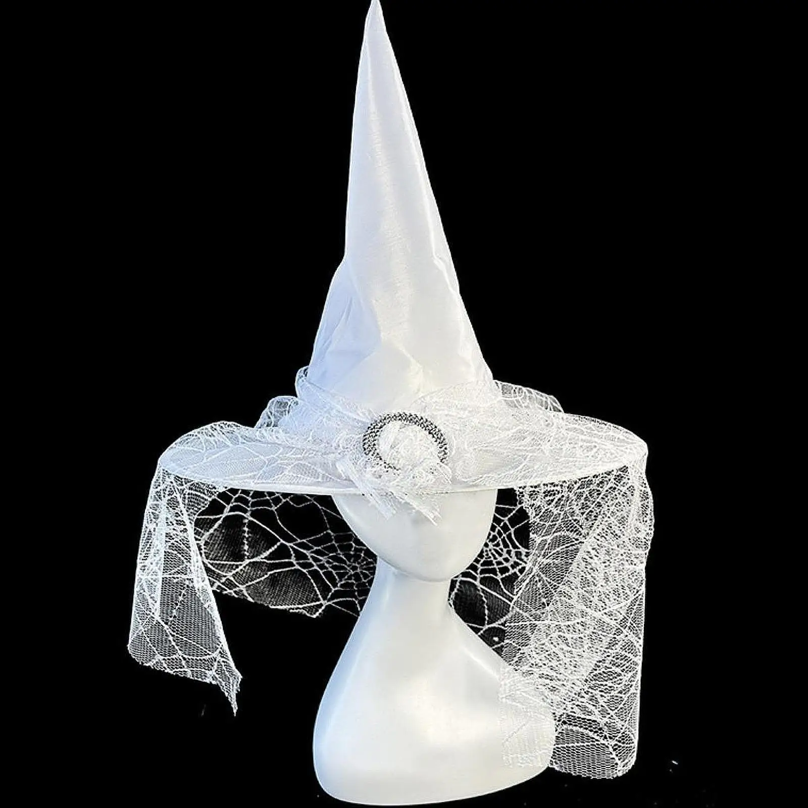 Halloween Witch Hat Witch Costume Hat for Club Fancy Dress Stage Performance