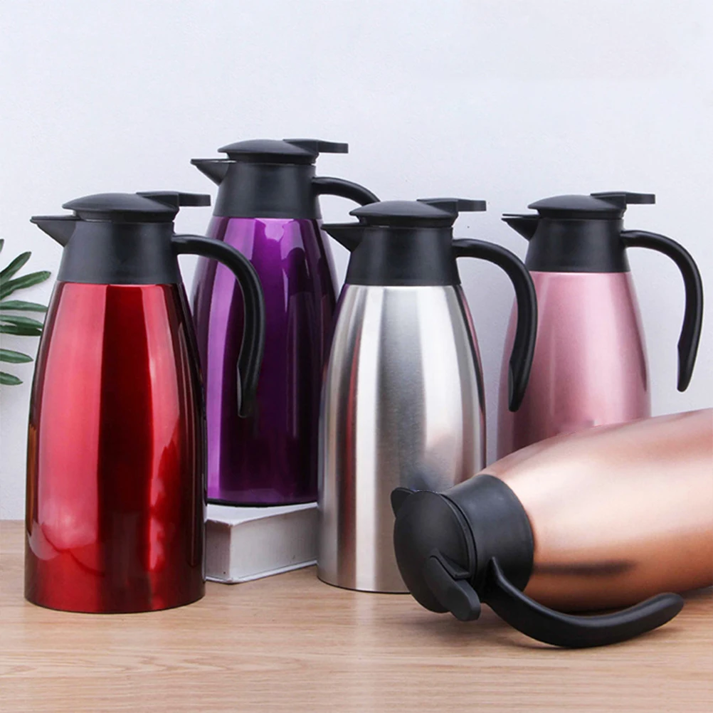 

Water Bottle Stainless Steel Pot Vacuum Insulated Golden Stylish Thermal