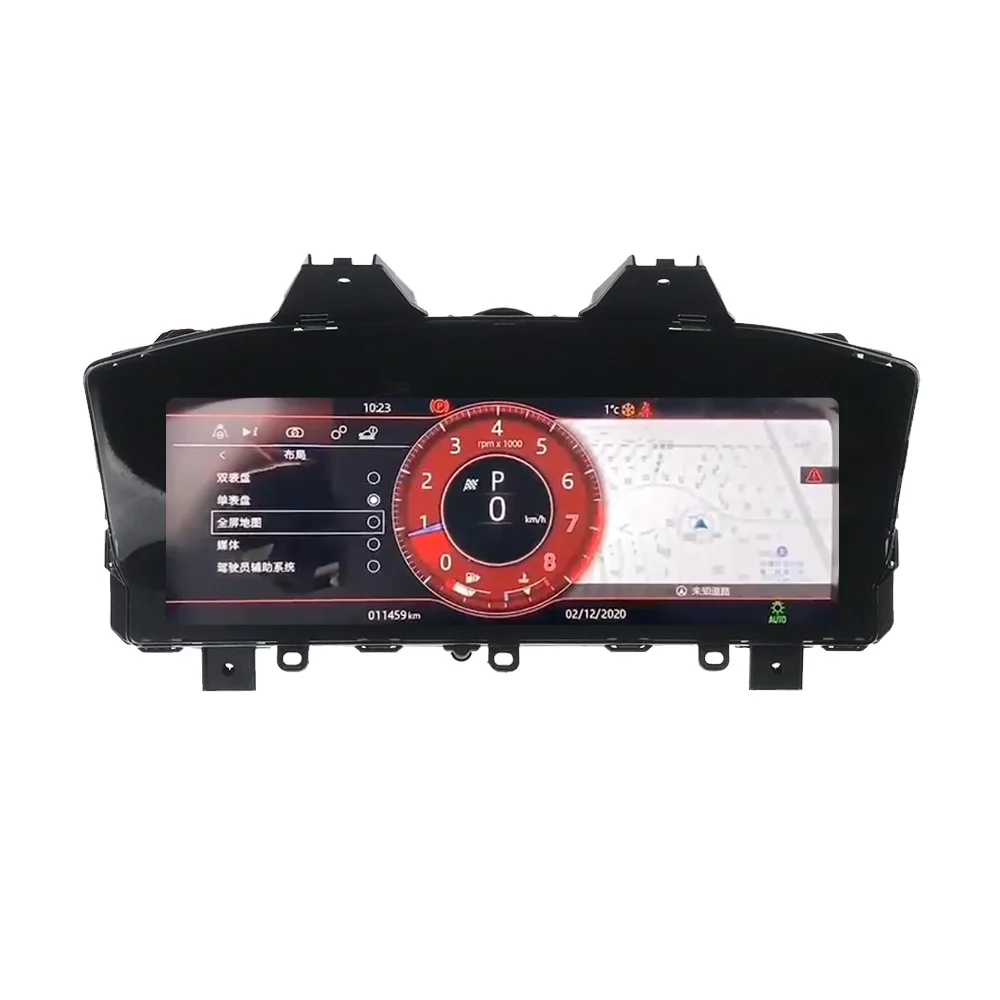 12.3 ''Panel Instrumen Digital untuk Mobil XF 2016-2019, Layar LCD Dashboard, Speedometer, Kokpit Virtual, Panel Instrumen Digital