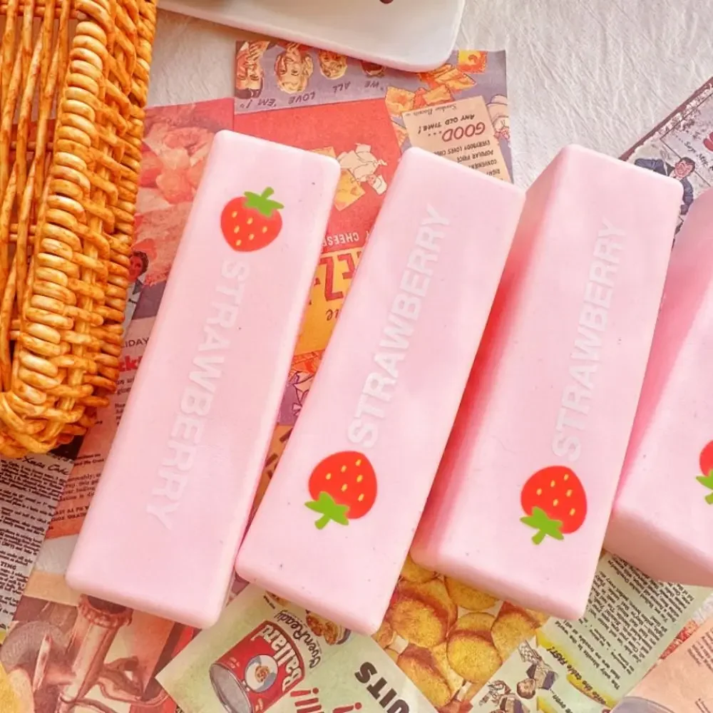Release Hand Slow Rebound Squeeze Toy Relax Gift Sensory Chocolate Stick Squeezing Toy 13cm Stretch Realistic Strawberry Sticks