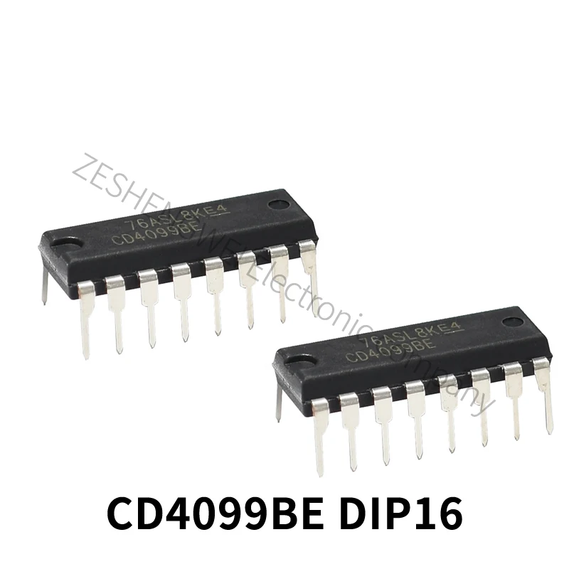 10PCS Neue CD4099BE CD4099 DIP16 Paket 8 Address Latch Logic Chips Auf Lager