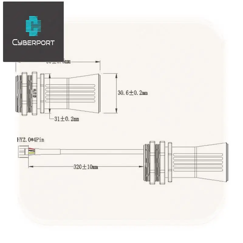 1-teiliger Ultraschall-Abstandssensor, Penetration, Smog, Staub, größerer Bereich, 7,5 m, Sensor für Arduino-Sensor (PWM)