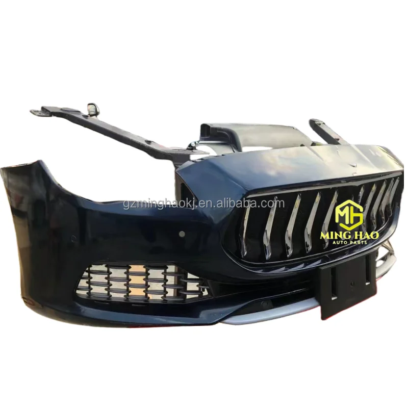 

High Quality Used for Maserati Levante GT Front Combination Bumper Assembly Complete With Radiator Electronic Fan by Gershan