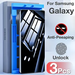 3Pcs For Samsung Galaxy S25 S24 S23 S22 Ultra S21 S20 S10 S9 PLUS Note 20 10 9 8 Screen Protector with Kit ,Not Tempered Glass