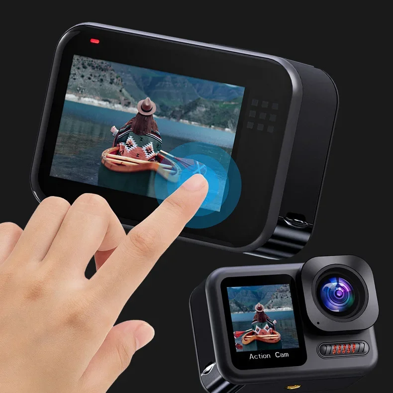 新しい OEM ODM 防水ビデオ写真スポーツ アクション ビデオカメラ 4K 60FPS フル HD Vlogging