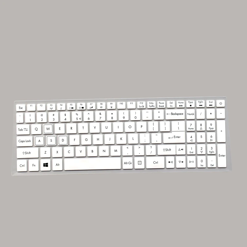Tastiera Copertura In Pelle Trasparente Per Acer Aspire VN7-593G, VN7-793G, VX15 E VX5-591G