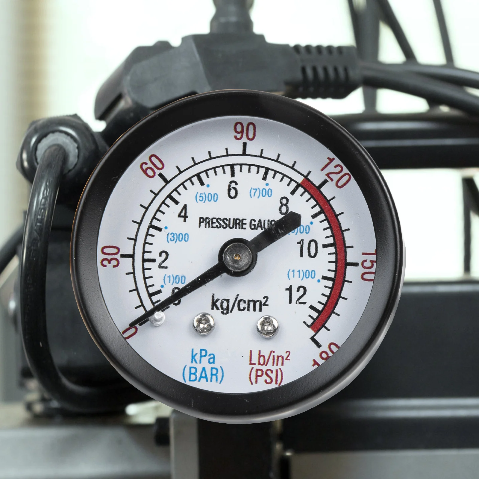 

2Pcs Pressure Gauge Accessories 0 180psi Air Compressor Pressure Gauge Water Oil Liquid Dial Measuring Device Fittings