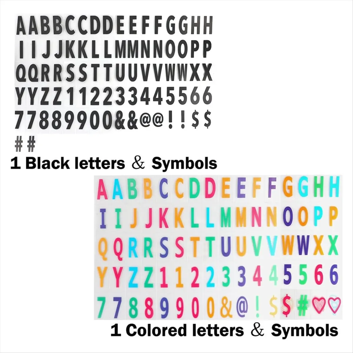 ABMO Cinema Light Box Personalized Neon Signs, Warm White LEDs Lightbox with Letters, Numbers, Symbols