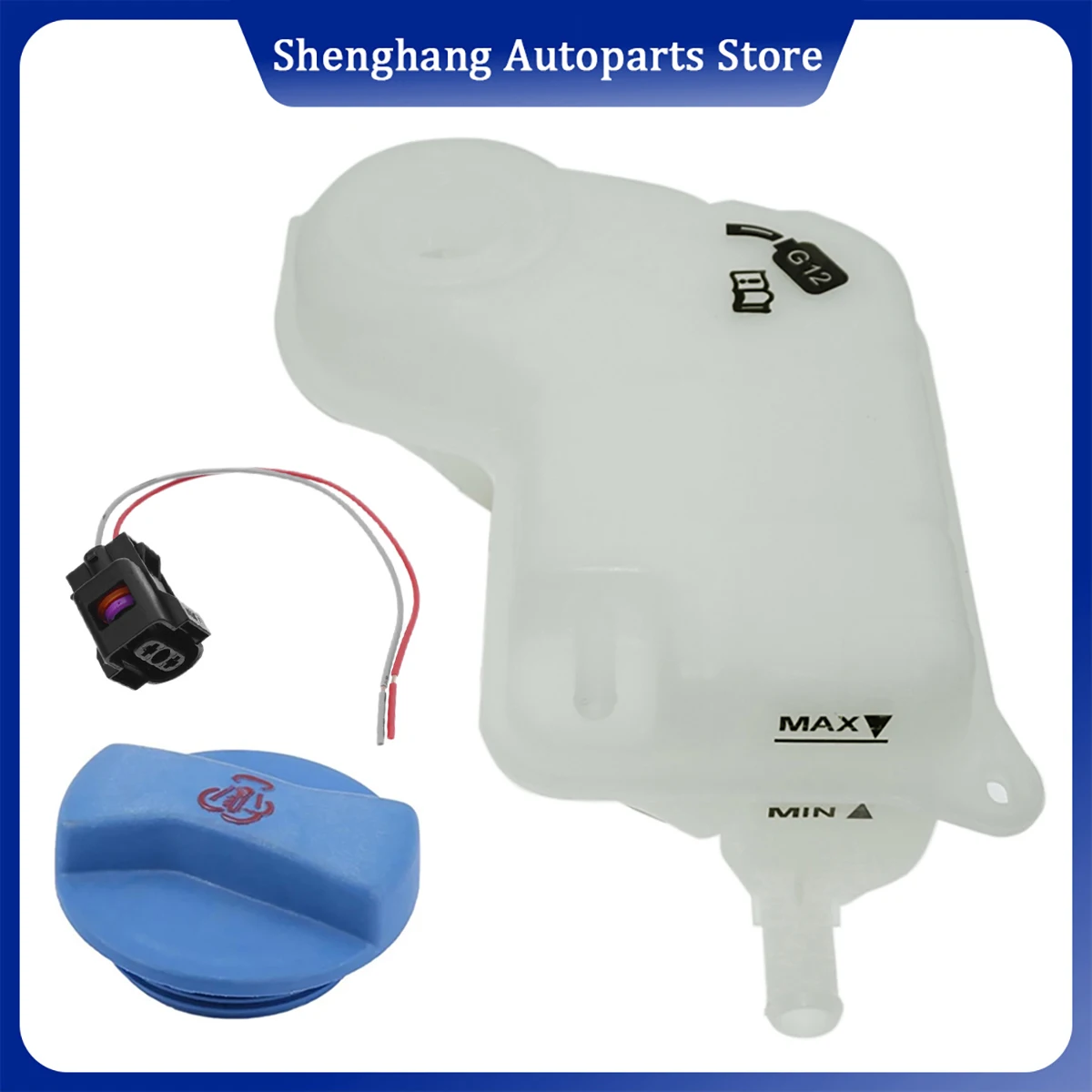 

8E0121403 Radiator Coolant Expansion Tank 8E0 121 403 For Audi A4 B6 8E 2000-2004 1.8L 2.0L A4 B7 2.0L 2005-2009