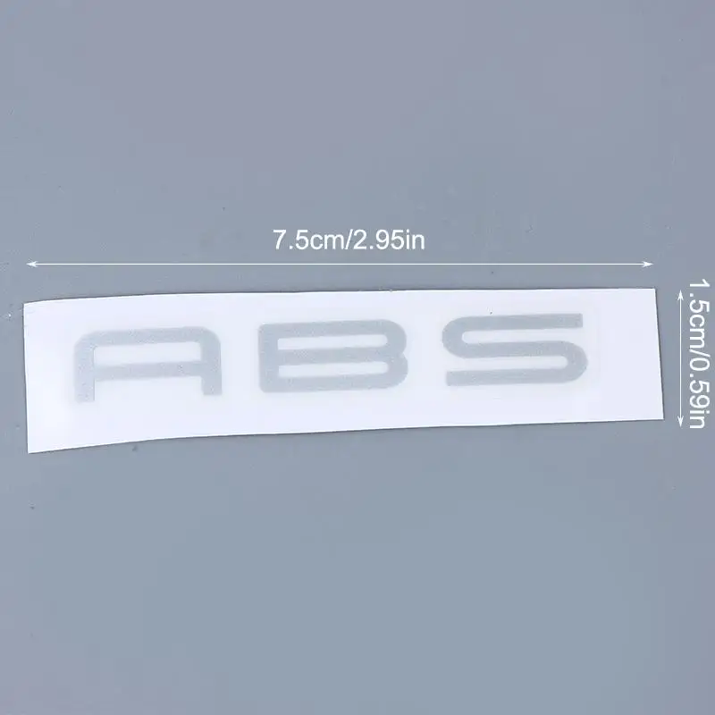 Adesivos abs dianteiros para carenagem de motocicleta, decalques universais para 300 400 z650 zzr1100 z1000 h2 z750 z800 w800 versys