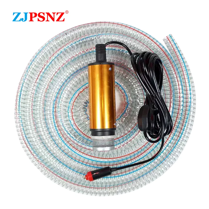 Draagbare Elektrische Dompelpomp 12V 24V Diesel Olie Water Afvalwater Overpompset Brandstofpompset voor Auto Kamperen Vissen Camper