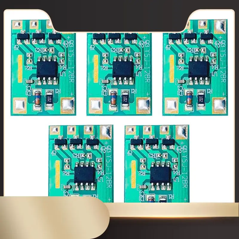 

N36R-5 шт. контроллер градиентного света, автоматический диммер, модуль драйвера дыхательного света, 3-12 В постоянного тока с медленно мигающим чипом IC, легко установить