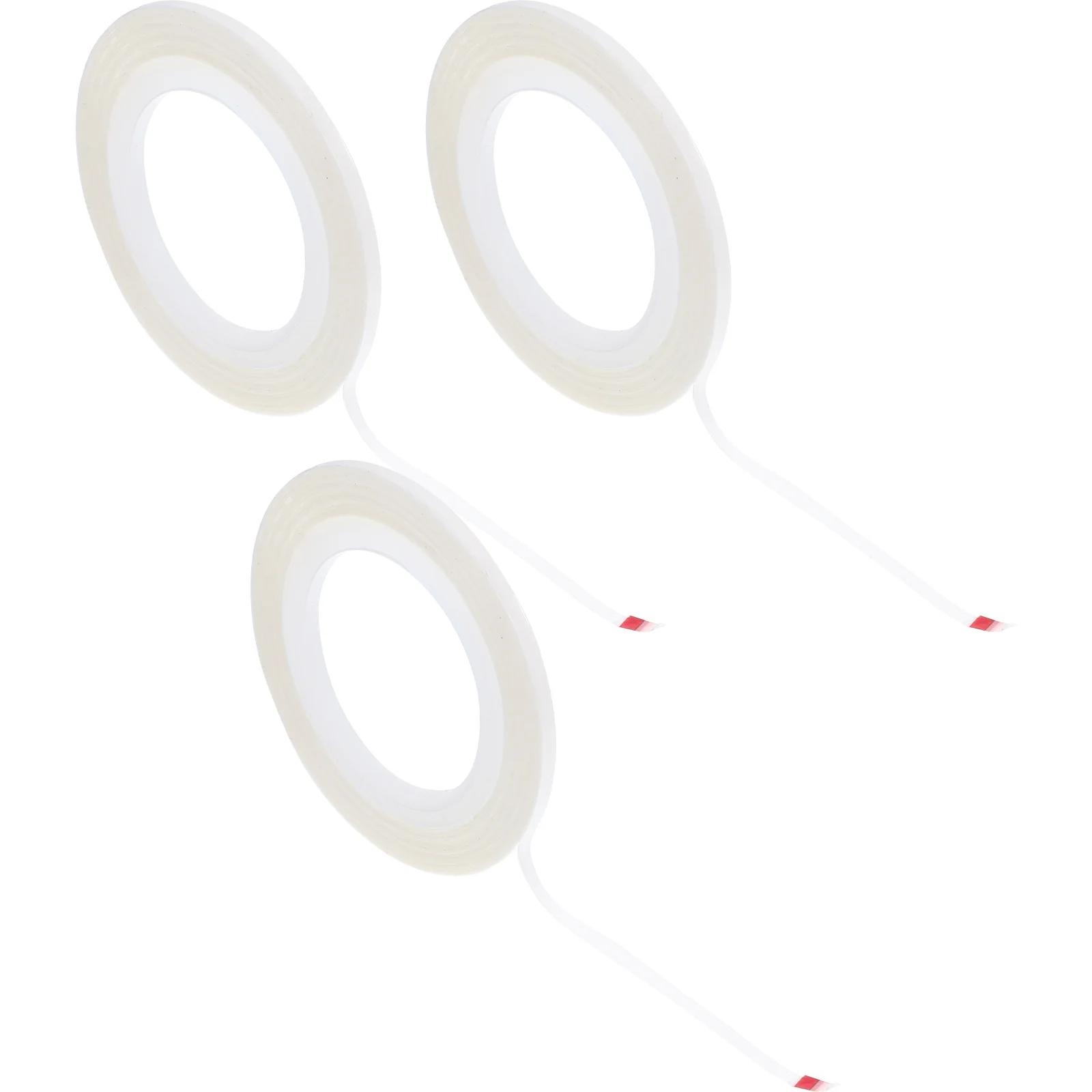 3개입 컬러풀 네일 스트라이핑 테이프 홀로그램 반짝이는 셀프 접착 라인 DIY 매니큐어 장식 네일 스트라이핑