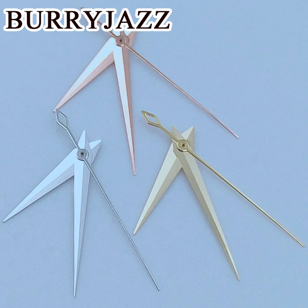 Burryjazz NH35 NH38 NH36 7S26 7S36 4R35 4R36นาฬิกามือเงินมือทองคำสีกุหลาบทอง