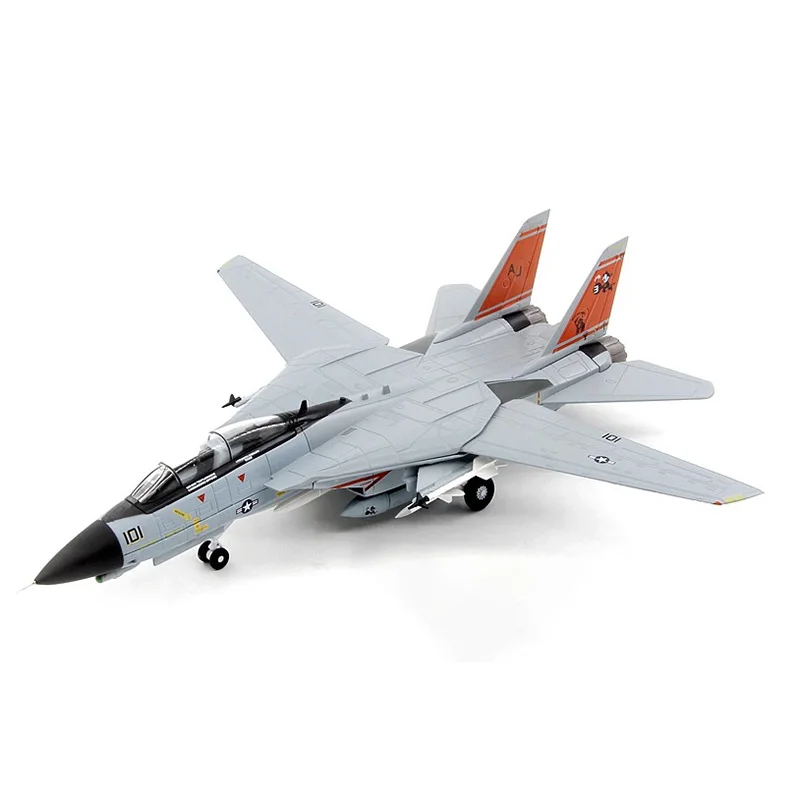 AF1 1/72 مقياس F-14D مقاتلة VF-31 AJ101 F14 سبيكة نموذج جمع الحلي