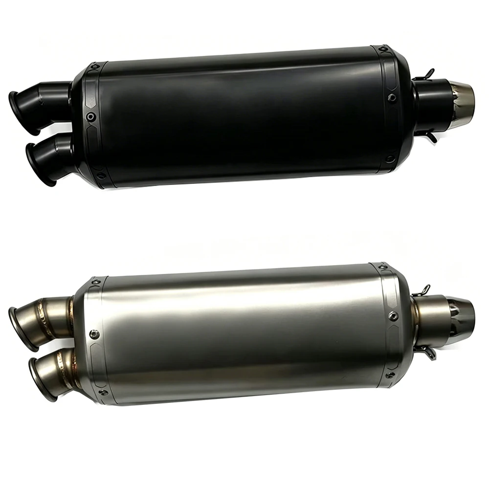 Hochleistungs-Doppel-Auspuff Slip-On Motorrad-Schalldämpfer Direktverkauf ab Werk Gute Qualität 51mm Universal