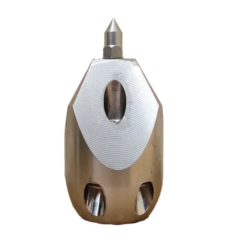 High Pressure Nozzle Puncture  Clogging Pipe Sludge Grease Fittings Stainless Steel Ceramic Hole Dredge Sewer